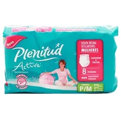 FRALDA PLENITUDE ACT UNISSEX P/M C/8