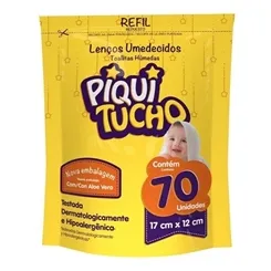 LENCOS UMED.PIQUITUCHO REFIL AZUL C/70