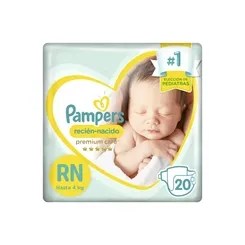 FRALDA PAMPERS RN C/20