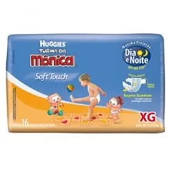 FRALDA MONICA SOFT TOUCH XG C/16