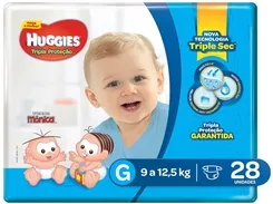 FRALDA MONICA JUMBO G C/28