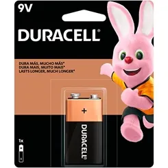 BATERIA 9 VOLTS-ALC.DURACEL