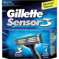 GILLETTE CART SENSOR 3 C/4