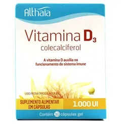 VITAMINA D3 1.000UI C/30 CPS ALTHAIA