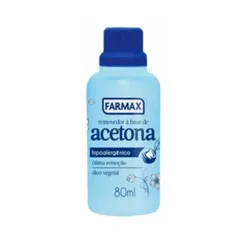 REMOVEDOR A BASE DE ESMALTE FARMAX 80ML