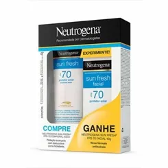 NEUTROGENA SUN FRESH FPS 70 200ML+FACIAL FPS70 40G