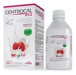 CENTROCAL B12 MORANGO 240ML KRESS