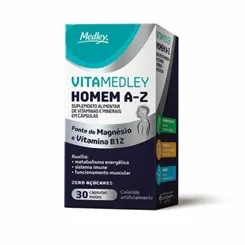 VITA MEDLEY HOMEM A-Z C/30 CAPS