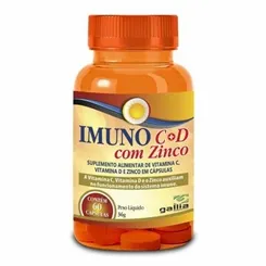 IMUNO C+D C/ZINCO 60 CPS