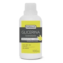 GLICERINA BI DEST.C/ALOE VERA FARMAX 100ML