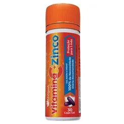VITAMINA C+ZINCO C/30 CPS GEL KATIGUA
