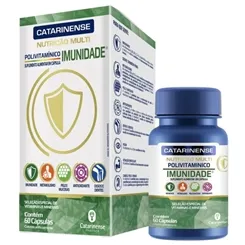 NUTRICAO MULTI POLIVIT IMUNIDADE CATARINENSE C/60 CP