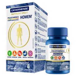 NUTRICAO MULTI POLIVIT HOMEM CATAEINENSE C/60 CP