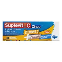 SUPLEVIT C ZINCO C/10 EFV