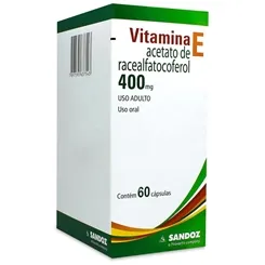 VITAMINA E 400/60 SANDOZ