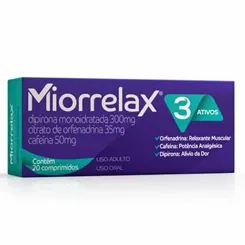 MIORRELAX CAIXA C/20 CPR