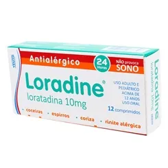 LORADINE 10MG CX 12 COMP