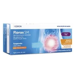 FLORAX SM INF C/5 FLAC SABOR UVA