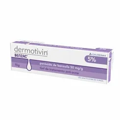 DERMOTIVIN BENZAC GEL 5% 15G