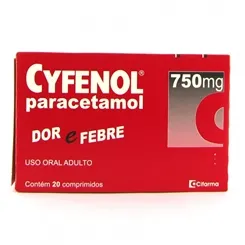 CYFENOL 750MG C/20 CPR