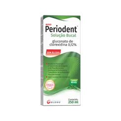 PERIODENT MENTA S/ALCOOL 250ML