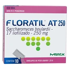 FLORATIL AT 250MG/1,25G PO OR 10 ENV X 1,25G