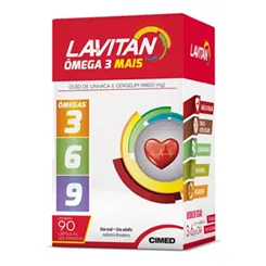 LAVITAN MAIS OMEGA C/90 CPS CIMED