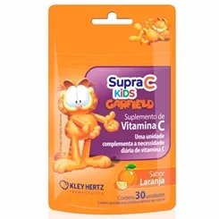 SUPRA C KIDS LARANJA C/30