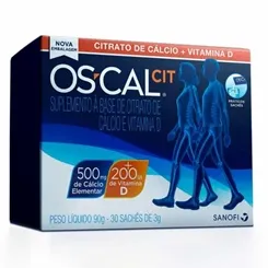OSCAL CIT D 200UI C/30 SACHES
