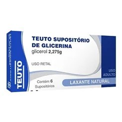 SUPOSITORIO GLICERINA ADULTO C/12 TEUTO