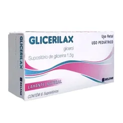 GLICERILAX PED C/6 SUPOSIT