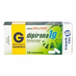 DIPIRONA 1G 10 COMP NEOQUIMICA
