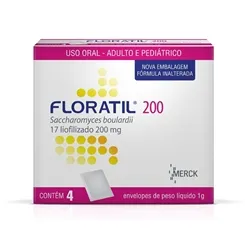 FLORATIL PED 200MG C/ 4ENV