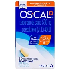 OSCAL D 500MG+400UI C/60