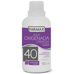 AGUA OXIG CREM 40VOL 90ML FARMAX