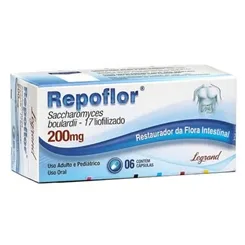 REPOFLOR 200MG C/6 CPS