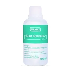AGUA BORICADA 100ML FARMAX