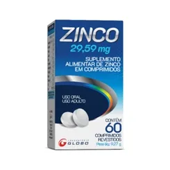 ZINCO 29,59MG C/30 GLOBO.