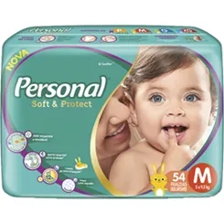 FRALDA PERSONAL BABY MEGA M C/54 UN