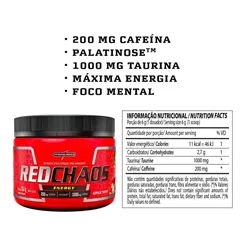 RED CHAOS ENERGY LIMAO 150G INTEGRALMEDICA