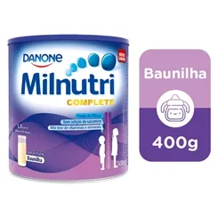 MILNUTRI COMPLETE 400G BAUNILHA